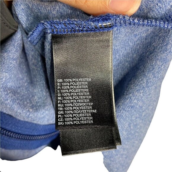 The North Face Jacket Women's Size Small Blue Colorblock Zip Front Pockets EUC - Picture 9 of 9